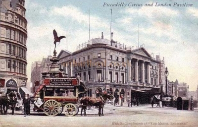Piccadilly Circus 1886 - London Pavilion.jpg. Click on the picture to enlarge